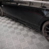 Maxton Sideskørt til 3-Serie E90-E93 Standard non-facelift  Blank Sort - Image 4