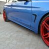 Maxton Racing side skørter til 4-Serie F32-F36 Coupé M-pakke  Mat Sort - Image 2