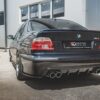 Maxton Bag diffuser splitter til 5-Serie E39 M5  Blank Sort - Image 6
