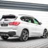 Maxton Spoiler til X1-serie F48 M-pakke  Blank Sort - Image 3