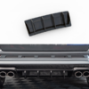 Maxton Diffuser til Ateca Cupra 5FP   Blank Sort