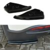 Maxton Bag diffuser splitter til Grande Punto 199 Abarth  Blank Sort