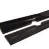 Maxton Sideskørter til Fiesta MK7 (09) ST/ST-line/standard facelift  Blank Sort - Image 2