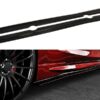 Maxton Sideskørter til Fiesta MK7 (09) ST/ST-line/standard facelift  Blank Sort - Image 8