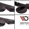 Maxton Frontsplitter til Focus Mk1 RS  Blank Sort - Image 9