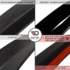 Maxton Spoiler forlænger til Focus Mk3 ST Non-facelift  Blank Sort - Image 5
