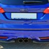 Maxton Bag diffuser splitter til Focus Mk3 ST Non-facelift  Blank Sort - Image 3