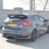 Maxton Diffuser til Focus Mk3 ST (RS-Look) Kræver standard MK3 spoiler, ikke ST Mat Sort - Image 4