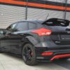 Maxton Spoiler forlænger til Focus Mk3 ST-Line Mk3 facelift  Blank Sort - Image 2