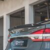Maxton Spoiler forlænger til Mondeo Mk5 FL Liftback  Blank Sort - Image 2