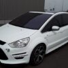 Maxton Frontsplitter til S-Max MK1 Facelift, Titanium  Blank Sort - Image 3