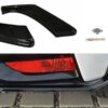 Maxton Bag diffuser splitter til Civic Mk9 Standard facelift  Blank Sort
