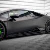 Maxton Sideskørter til Huracan LP610-4   Blank Sort - Image 2
