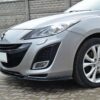 Maxton Frontsplitter til Mazda 3 BL Sport, Non-facelift  Blank Sort - Image 2