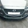 Maxton Frontsplitter til Mazda 3 BN FL   Blank Sort - Image 3