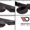 Maxton Frontsplitter til Mazda 3 BN FL   Blank Sort - Image 8