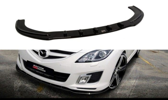 Maxton Frontsplitter til Mazda 6 GH Dynamic Sport  Blank Sort