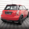 Maxton Spoiler forlænger til R55/R56/R57 Mini One R56  Blank Sort - Image 2