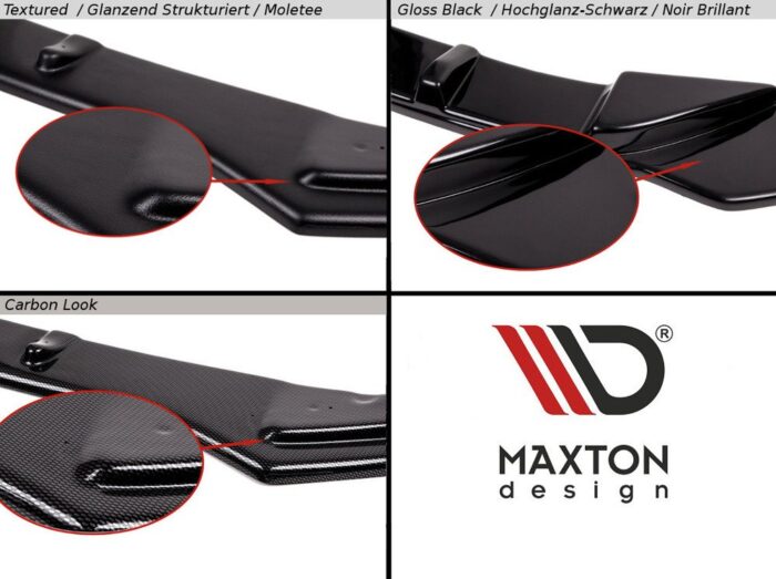 Maxton Center diffuser til F54/F55/F56/F57/F60 Mini Cooper S non-facelift  Blank Sort - Image 9