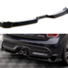 Maxton Center diffuser til F54/F55/F56/F57/F60 Mini Cooper S facelift  Blank Sort