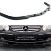 Maxton Frontsplitter til CLK-Klasse W209 Standard non-facelift  Blank Sort