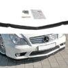 Maxton Frontsplitter til CLS-Klasse W219 AMG 55  Blank Sort