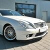 Maxton Frontsplitter til CLS-Klasse W219 AMG 55  Blank Sort - Image 4