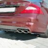 Maxton Diffuser til CLS-Klasse W219 AMG 55  Blank Sort - Image 4