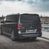 Maxton Bag diffuser splitter til V-Klasse W447 AMG-Line facelift  Blank Sort - Image 2