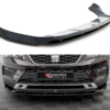 Maxton Frontsplitter til Ateca 5FP   Blank Sort