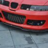 Maxton Frontsplitter til Leon 1M Cupra  Blank Sort