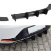 Maxton Racing center diffuser til Leon 5F FR  Mat Sort