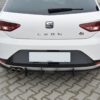 Maxton Racing center diffuser til Leon 5F FR  Mat Sort - Image 3