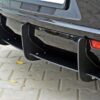 Maxton Racing  bag diffuser splitter til Scirocco Mk3 R Pre-facelift Mat Sort + flaps - Image 3