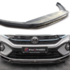 Maxton Frontsplitter til Taigo CS R-Line  Blank Sort
