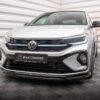 Maxton Frontsplitter til Taigo CS R-Line  Blank Sort - Image 3