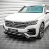 Maxton Frontsplitter til Touareg Mk3 R-Line  Blank Sort - Image 3