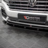 Maxton Frontsplitter til Touareg Mk3 R-Line  Blank Sort - Image 4