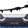 Maxton Racing Diffuser til Civic Mk10 Type-R