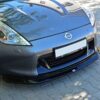 Maxton Frontsplitter til 370Z Z34 Non-facelift  Blank Sort - Image 2
