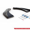 Maxton Diffuser side splitter til 370Z Z34 Facelift  Blank Sort - Image 6