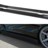 Maxton Sideskørter til GT-R R35 Non-facelift  Blank Sort