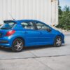 Maxton Sideskørter til 207  Non-facelift Sport  Blank Sort - Image 5