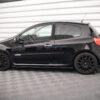 Maxton Bag diffuser splitter til Clio MK3 RS - Non-facelift  Blank Sort