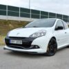 Maxton Frontsplitter til Clio MK3 RS - Facelift  Blank Sort - Image 2