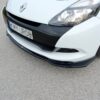Maxton Frontsplitter til Clio MK3 RS - Facelift  Blank Sort