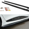 Maxton Sideskørter til Clio MK4 RS  Blank Sort