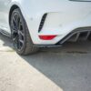 Maxton Bag diffuser splitter til Megane MK4   Blank Sort - Image 2