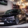 Maxton Frontsplitter til Talisman MK1   Blank Sort - Image 2
