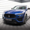 Maxton Frontsplitter til Levante M161 GTS  Blank Sort - Image 3